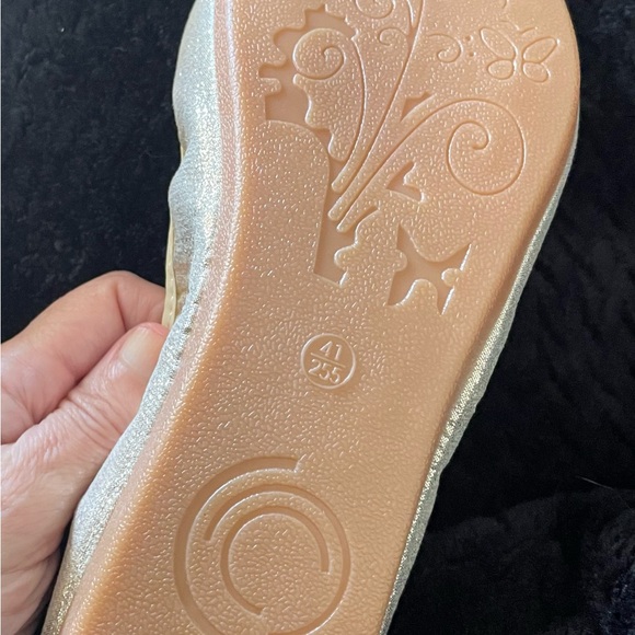 New! GUANSITU Foldable Flat Ballet Flats BLING with Bow! - Picture 7 of 7